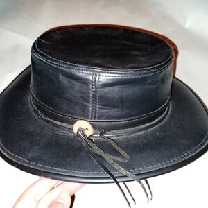 Genuine Leather Hat